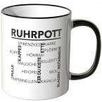 JUNIWORDS Tasse Ruhrpott Wörter