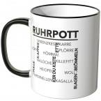 JUNIWORDS Tasse Ruhrpott Wörter