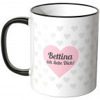 tasse personalisierbar mit name ich liebe dich