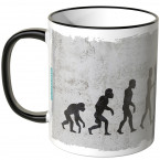 JUNIWORDS Tasse Evolution Saxophon