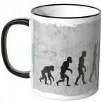 JUNIWORDS Tasse Evolution Eiskunstlauf