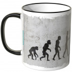 JUNIWORDS Tasse Evolution Baseball