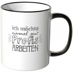 JUNIWORDS Tasse Ich möchte einmal mit Profis arbeiten - Motiv 7