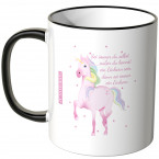 sei immer du selbst außer du kannstr ein einhorn sein dann sei immer ein einhorn tasse