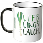 JUNIWORDS Tasse Lieblingslauch