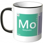 JUNIWORDS Tasse Periodensystem Moin - 2