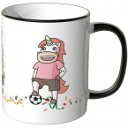 JUNIWORDS Tasse Portugal Einhorn-Fans