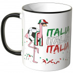 JUNIWORDS Tasse Italien Flamingo