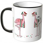 JUNIWORDS Tasse Italien Flamingo-Fans