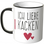 Tasse ich liebe kacken