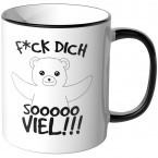 JUNIWORDS Tasse f*ck dich sooooo viel!!!