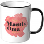 JUNIWORDS Tasse Nur die allerbesten Mamis werden zur Oma befördert - Motiv 9