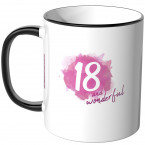 JUNIWORDS Tasse 18 and wonderful