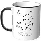 JUNIWORDS Tasse If not now, then when?