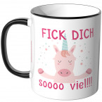 JUNIWORDS Tasse Fick dich soooo viel!!!