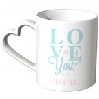 JUNIWORDS Herz Tasse Love you forever