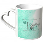 JUNIWORDS Herz Tasse Lieblingsfrau