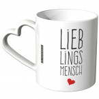 JUNIWORDS Herz Tasse Lieblingsmensch mit Herz Motiv 2