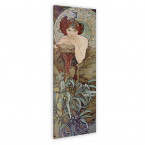 Alfons Mucha Leinwandbild auf Wand