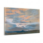 Eugène Delacroix - Himmelstudie bei Sonnenuntergang