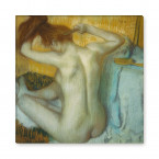 Edgar Degas - Frau bei ihrer Toilette