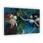 Tänzerin mit Tambourin von Edgar Degas als Leinwandbild