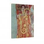 Hygieia von Gustav Klimt als Leinwandbild