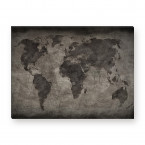 Leinwandbild - Kontinente - Geographie - Geography - Globus