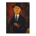 Amedeo Modigliani - Bildnis Paul Guillaume Leinwandbild