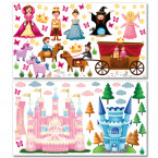 Wandsticker Mega Set - Prinzessin