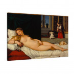 die Venus von Urbino von Tizian als Leinwandbild