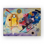 gelb rot blau von Wassily Kandinsky