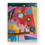 schweres Rot von Wassily Kandinsky