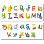 Wandsticker Mega Set - lustiges Tier ABC