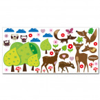 Wandsticker Set XL - Waldtiere