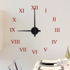 Wandtattoo Uhr römische Zahlen