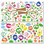 Crazy-Birds-Wandsticker-Mega-Set