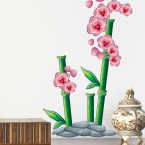 Wandsticker Set A4 - Lila Orchideen
