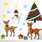 Wandsticker Set A4 - Weihnachten