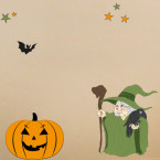 Wandsticker Set A4 - Halloween