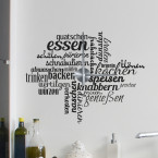 Wandtattoo Uhr - Kitchen Activities