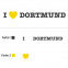 I LOVE DORTMUND Wandtattoo