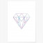 poster diamant watercolour