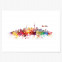 Poster Skyline Berlin Aquarel