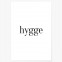 Poster hygge