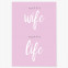 Poster Happy wife happy life