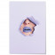 Poster Lippen Pastell Lila Pastell