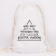 juniwords tunbeutel hipster triangle natur