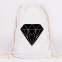 diamant origami turnbeutel