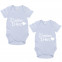 JUNIWORDS Babybodies "2 Seelen 1 Herz" | 2er Set